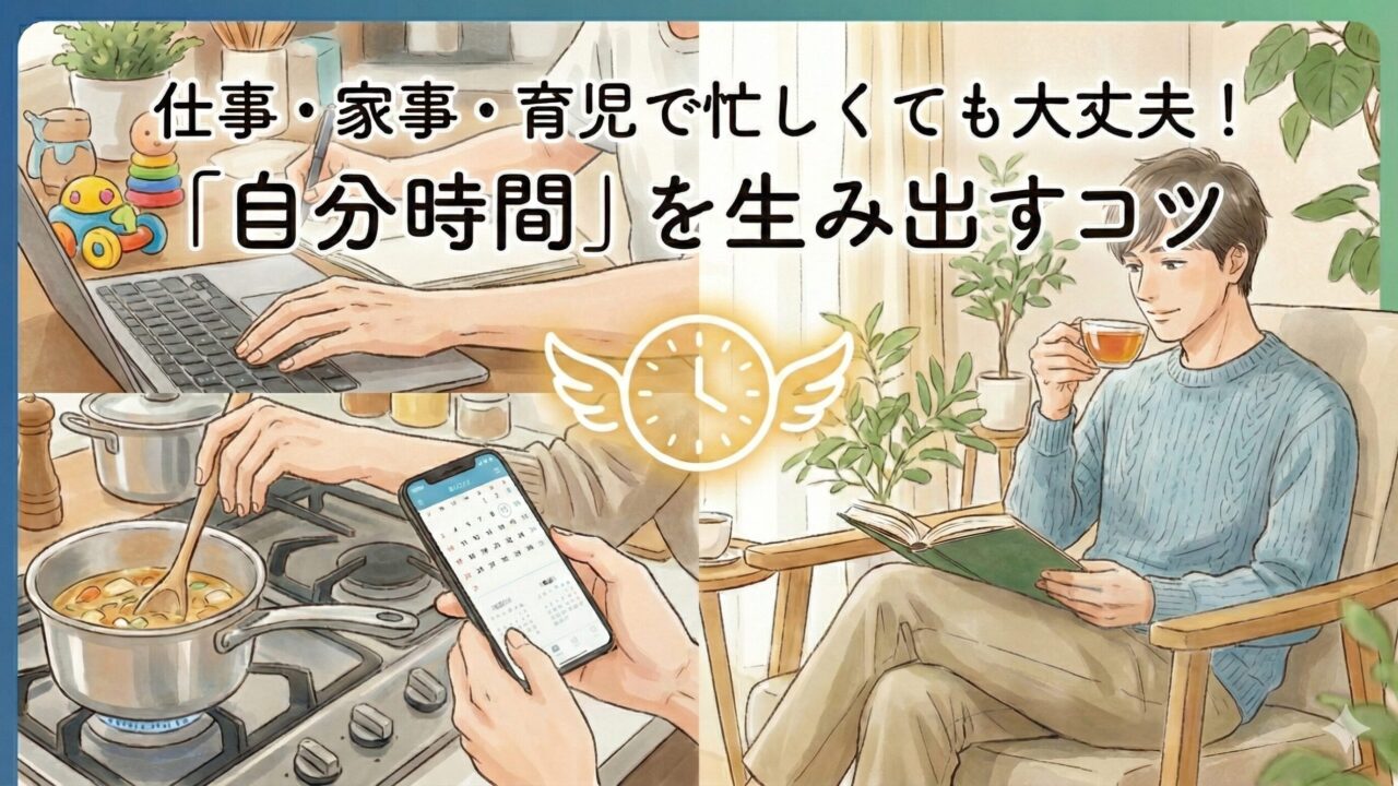 自分時間を作るためのコツ